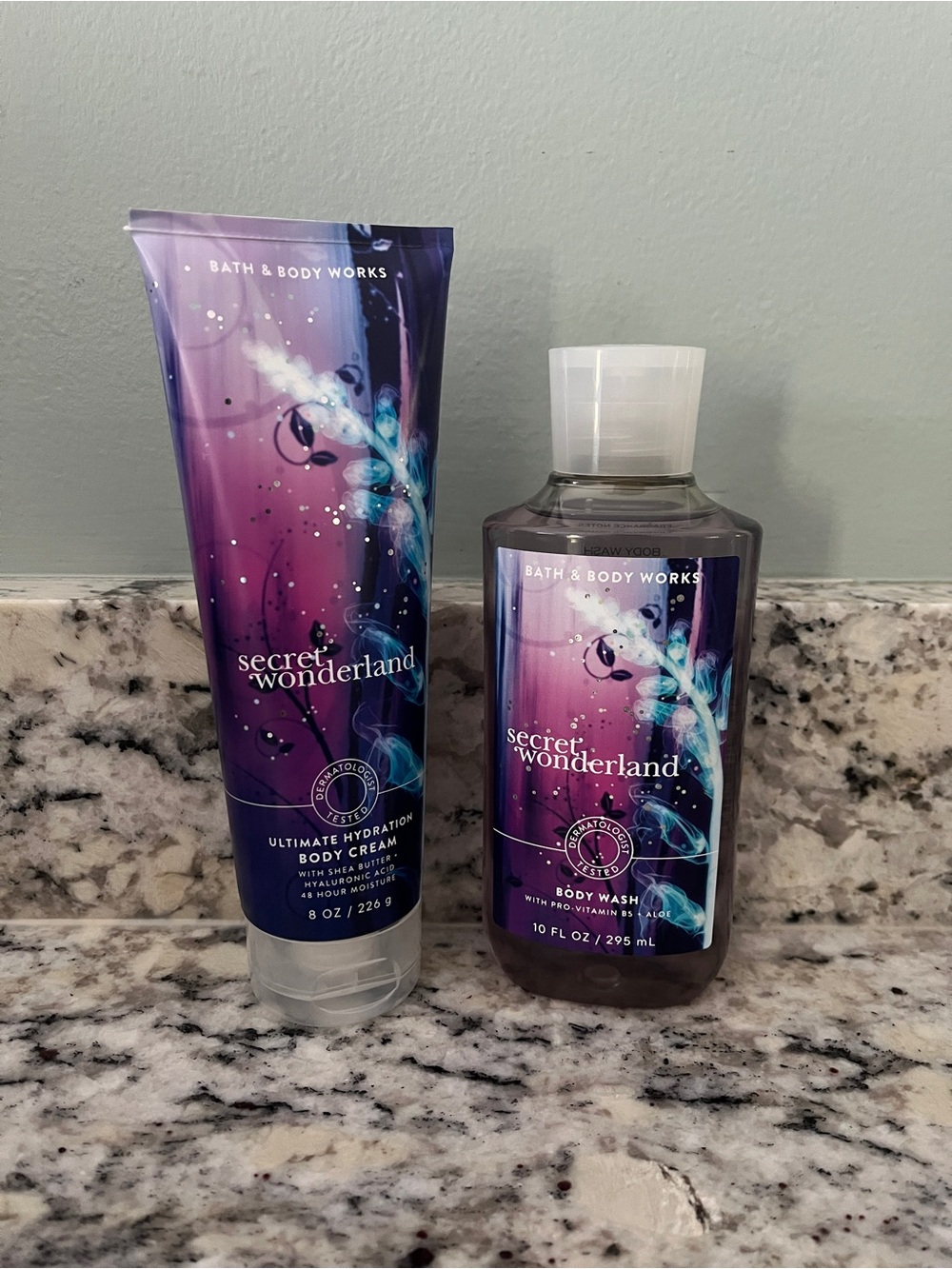 Bath & Body Works Secret Wonderland Body Wash & Body Cream